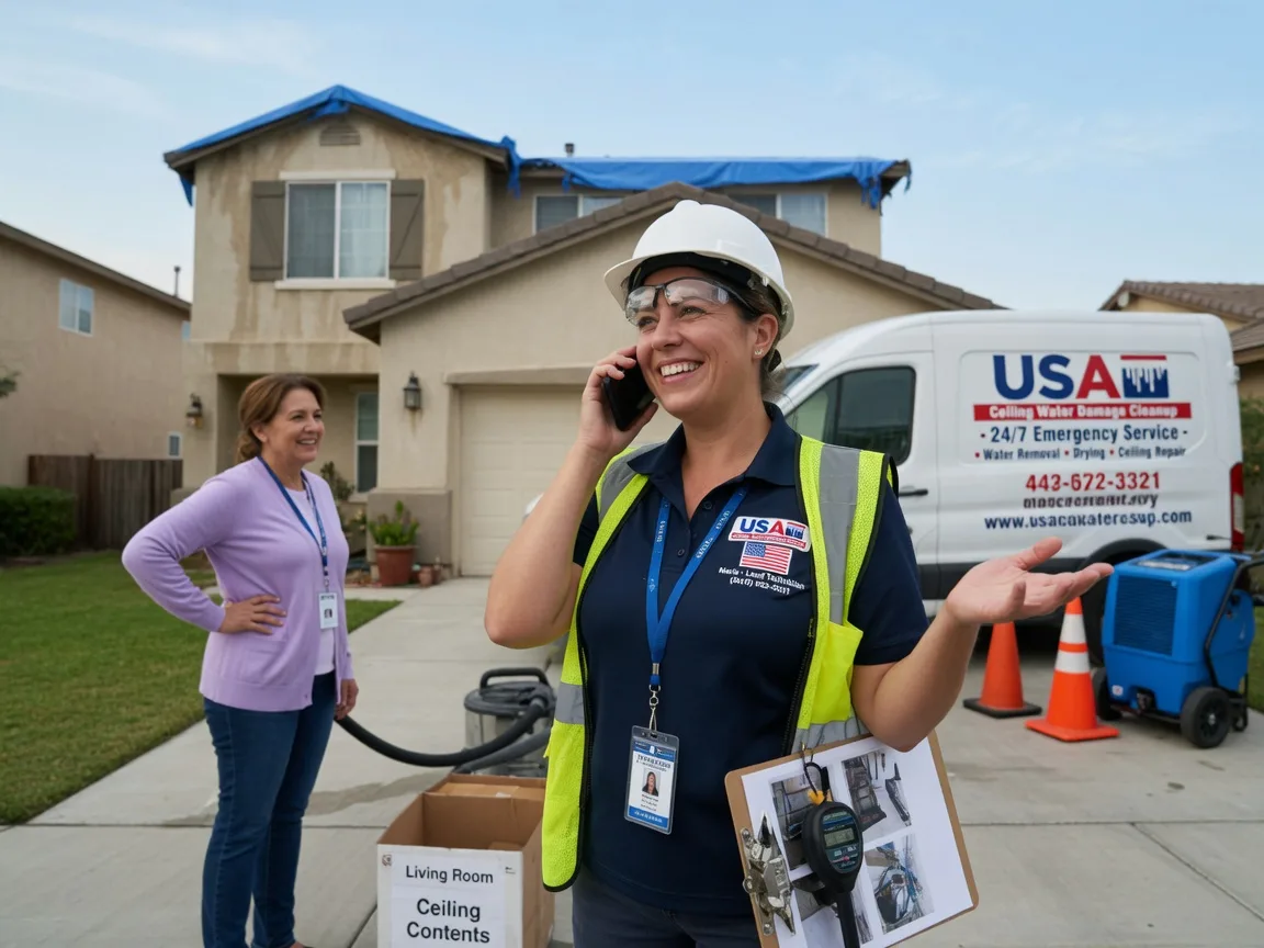 Ceiling Water Damage Restoration Blair, OK FAQs